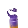 Satch Trinkflasche in lila mit abnehmbarem Deckel und Easy-to-Drink Öffnung.