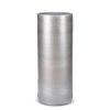 Rolle mit Luftpolsterfolie, silbernes Material, 50 cm breit und 150 m lang.