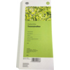 Weißer Trennstreifen aus Recyclingpapier für Ordner, in Packung mit 100 Stück.
