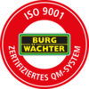 Burg-Wächter ISO 9001 Zertifiziertes QM-System