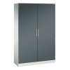 C+P Flügeltürenschrank Asisto 1.200 x 1.980 x 435 mm (B x H x T) lichtgrau anthrazit Produktbild pa_produktabbildung_1 S