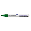 Grüner Whiteboardmarker mit spitzer Spitze und nachfüllbarer Tinte.