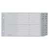 Leitz A-Z Register mit beschriftbarem Deckblatt und alphabetischen oder thematischen Trennern.