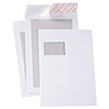 Papprückwandtasche DIN C4 100 St./Pack. mit Fenster Produktbild pa_stellvertreter_1 S