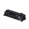 Schwarzer Toner Canon C-EXV 40 BK in seitlicher Ansicht, ohne Verpackung.