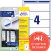 Avery Zweckform Ordnerrückenetikett ultragrip breit/kurz 61 x 192 mm (B x H) Produktbild pa_produktabbildung_1 S
