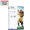 Karton mit tecno Kopierpapier Dynamic DIN A3 in einer Packung mit 500 Blatt.