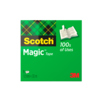 Grüne Verpackung des Scotch® Klebefilms Magic™ mit einer Breite von 12 mm und Länge von 33 m.