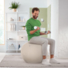 Leitz Sitzball Ergo Active 75 cm hellgrau Produktbild pa_ohnedeko_1 S