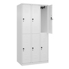 C+P Kleiderspind Classic PLUS mit Sockel 900 x 1.850 x 500 mm (B x H x T) verkehrsweiß verkehrsweiß Produktbild pa_produktabbildung_1 S