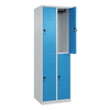 C+P Kleiderspind Classic PLUS mit Sockel *600 x 1.850 x 500 mm (B x H x T)* *lichtgrau* lichtblau Produktbild pa_produktabbildung_1 S
