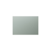 Glasboard in salbeigrün, rechteckig ohne abgerundete Ecken, 120 x 90 cm.