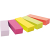 Fünf Post-it® Haftmarker in Flieder, Powerpink, Neongelb, Neongrün und Vitalorange.