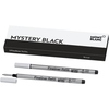 Zwei schwarze Fineliner-Minen in einer Verpackung mit der Bezeichnung "Mystery Black".