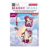 MAGIC MAGS mit Regenbogeneinhorn und Anhänger für individuelle Schulranzen-Designs.