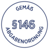 Gemäß 146 Abgabenordnung Avery