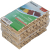 Packung mit 30 Holz-Wäscheklammern, verpackt in Folie und in ansprechender Präsentation.