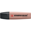 STABILO Textmarker BOSS ORIGINAL NatureCOLORS in der Farbe umbra, von oben abgebildet.