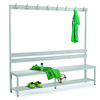 Umkleidebank Kunststoff 2.000 x 1.850 x 395 mm (B x H x T) Produktbild pa_stellvertreter_1 S