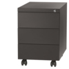 Rollcontainer Base L 390 x 550 x 590 mm (B x H x T) 3 Schubladen anthrazit Produktbild pa_stellvertreter_1 S