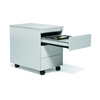 Rollcontainer Base L 390 x 550 x 790 mm (B x H x T) 3 Schubladen lichtgrau Produktbild pa_stellvertreter_1 S