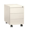 Rollcontainer Base L 390 x 550 x 590 mm (B x H x T) 3 Schubladen reinweiß Produktbild pa_stellvertreter_1 S