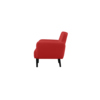 Paperflow Sessel easyChair LISBOA Kunstleder (79 % PVC, 21 % PES) rot Produktbild pa_produktabbildung_3 S