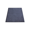 Anthrazitfarbene Schmutzfangmatte in rechteckiger Form mit hoher Schmutzaufnahmekapazität.