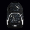 Schulrucksack mit reflektierendem Splash-Design und ergonomischem Tragesystem.