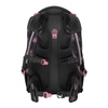Rucksack mit ergonomischem Design und verstellbaren Schulterträgern in Pink und Schwarz.