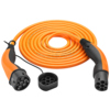 Oranges LAPP Ladekabel für Elektroautos mit zwei Steckern an beiden Enden.