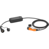 Mobile Ladestation mit Control-Box und Ladekabel für Elektrofahrzeuge.
