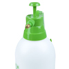 Handliche Sprühflasche mit verstellbarem Sprühstrahl und Sicherheits-Überdruckventil.