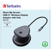 Verbatim USB-Hub Share my Screen WDA-02 4K Produktbild pa_produktabbildung_4 S