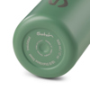 Edelstahl-Trinkflasche in Nordic Jade Green mit Bodenansicht und 500 ml Fassungsvermögen.