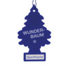 Blauer Duftbaum in Tannenbaum-Form mit der Bezeichnung "Sportfrische".