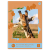 Zeichenblock im DIN A3 Format mit Tiermotiv einer Giraffe auf der Vorderseite.