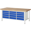 RAU Werkbank 8000 2.000 x 840-1.040 x 900 mm (B x H x T) Produktbild pa_produktabbildung_1 S