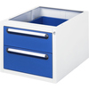 RAU Unterbaucontainer E Zubehör erforderlich 480 x 395 x 600 mm (B x H x T) 2 Schubladen Produktbild pa_produktabbildung_1 S