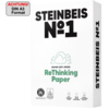 Steinbeis Kopierpapier No. 1 Classic White im DIN A3 Format in der Verpackung angezeigt.