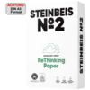 Kartonverpackung von Steinbeis Kopierpapier No. 2 Trend White im DIN A3 Format.