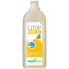 Flasche mit 1 Liter Geschirrspülmittel Konzentrat CITOP ZERO in hellem Design.