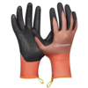 Gartenhandschuhe mit Noppen auf der Innenhand und Touchscreen-kompatiblem Design.