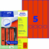 Avery Zweckform Ordnerrückenetikett ultragrip schmal/lang rot Produktbild pa_produktabbildung_1 S