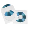 Weiße CD/DVD Hüllen mit zwei eingelegten CDs, verwendet als Anwendungsbeispiel.
