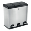 helit Tretabfalleimer the seperator silber Produktbild pa_produktabbildung_1 S
