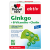 Packung mit 40 Kapseln des Nahrungsergänzungsmittels Ginkgo, B-Vitamine und Cholin.