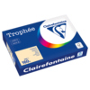 Packung mit 250 Blatt chamois Kopierpapier Trophée Color, DIN A4, 160 g/m².