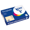 Paket mit Clairefontaine Kopierpapier Trophée Color in chamois, 250 Blätter, DIN A4, 120 g/m².