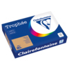 Packung mit Clairefontaine Kopierpapier Trophée Color, 500 Blätter, A4, 80 g/m² in camel.